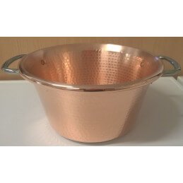 Paiolo 2 Manici Rame Fondo Induzione 26cm