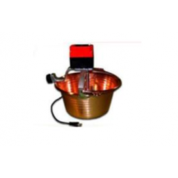 Paiolo Rame Comunità Nuova Fac Fondo Piano 30W Diam.38 14LT